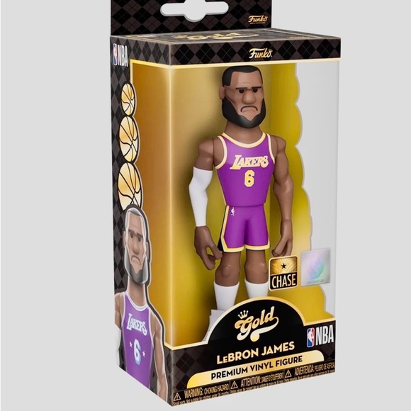 5" LEBRON JAMES (CITY EDITION UNIFORM) - LAKERS Funko Chase - Picture 1 of 3